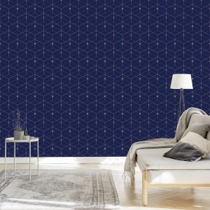 Papier Peint Motif Géométrique Moderniste – Image 3