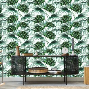 Papier Peint Feuilles De Palmier Et De Monstère – Image 5