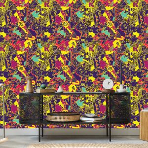 Papier Peint Graffiti Jeunesse – Image 5