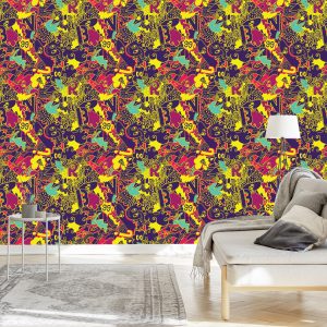 Papier Peint Graffiti Jeunesse – Image 3