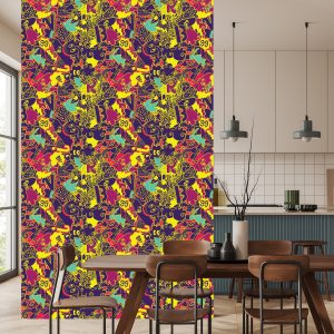 Papier Peint Graffiti Jeunesse – Image 4