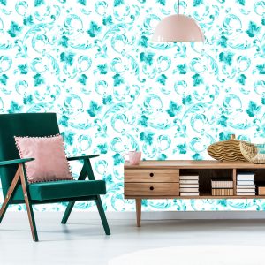 Papier Peint Feuilles Ornementales – Image 6