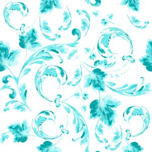 Papier Peint Feuilles Ornementales – Image 1