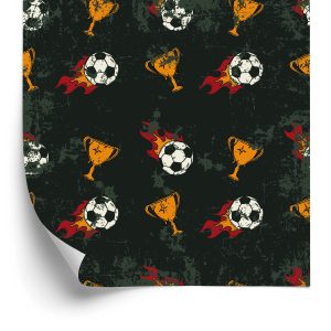 Papier Peint À La Salle De Football D'un Garçon – Image 2