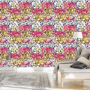 Papier Peint Graffitis De Différentes Couleurs – Image 3