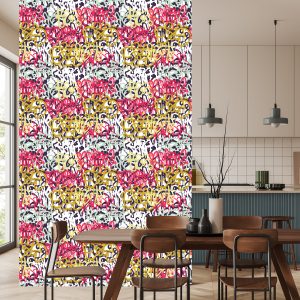 Papier Peint Graffitis De Différentes Couleurs – Image 4