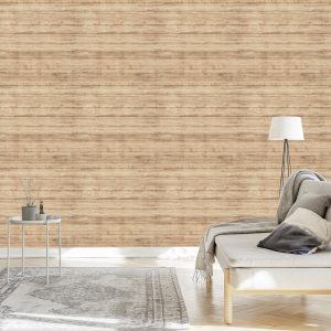 Papier Peint Motif En Bois Clair – Image 3