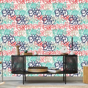 Papier Peint Graffitis Pastels – Image 5