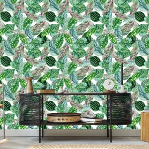 Papier Peint Feuilles Vertes – Image 5