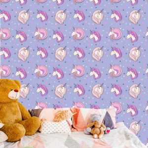Papier Peint Pour Les Enfants - Belles Licornes – Image 6