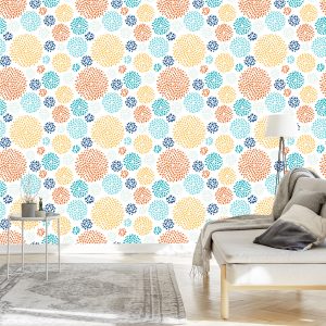 Papier Peint Cercles Colorés – Image 3