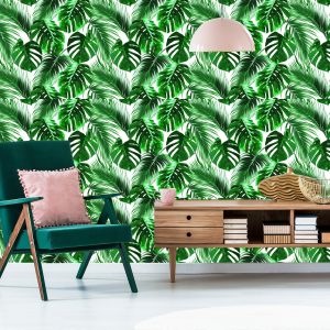 Papier Peint Feuilles De Palmier Et De Monstère – Image 6