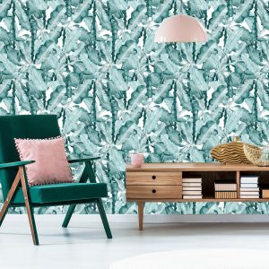 Papier Peint Feuilles Exotiques – Image 6