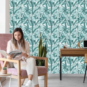 Papier Peint Feuilles Exotiques – Image 7