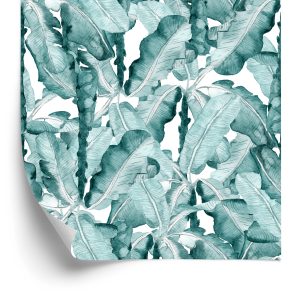 Papier Peint Feuilles Exotiques – Image 2
