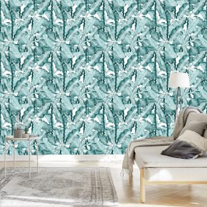 Papier Peint Feuilles Exotiques – Image 3