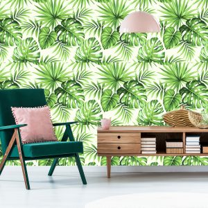 Papier Peint Feuilles Exotiques – Image 6