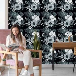 Papier Peint Pivoines Vintage – Image 7