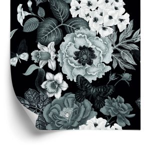 Papier Peint Pivoines Vintage – Image 2
