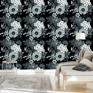 Papier Peint Pivoines Vintage – Image 3