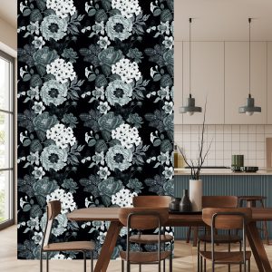 Papier Peint Pivoines Vintage – Image 4