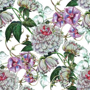 Papier Peint Belles Pivoines – Image 1