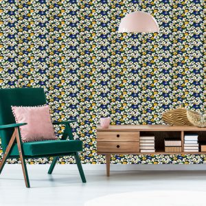 Papier Peint Motif Floral À La Mode – Image 6