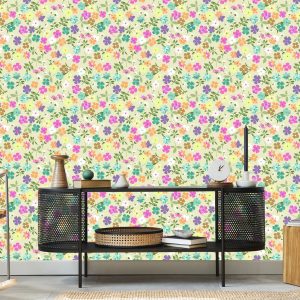 Papier Peint Motif Floral Délicat – Image 5