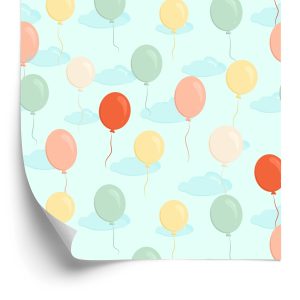 Papier Peint Petits Ballons Colorés – Image 2