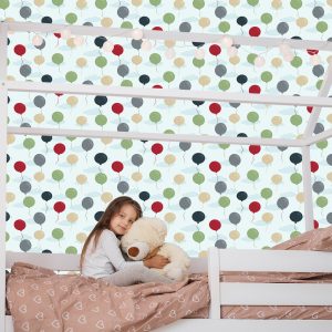 Papier Peint Ballons Avec Des Nuages ​​En Arrière-Plan – Image 7