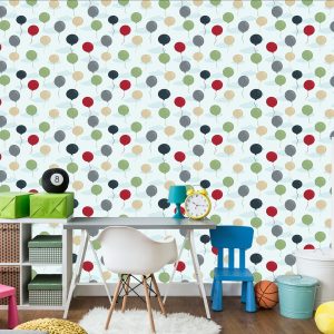 Papier Peint Ballons Avec Des Nuages ​​En Arrière-Plan – Image 4