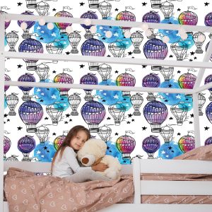 Papier Peint Ballons Contre Les Étoiles – Image 7