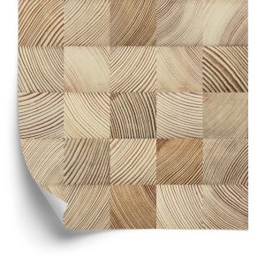 Papier Peint Mosaïque En Bois – Image 2