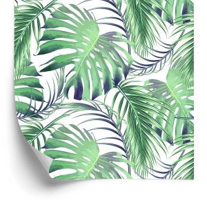 Papier Peint Feuilles De Palmier Et De Monstère – Image 2