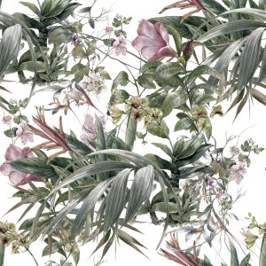 Papier Peint Fleurs Aquarelles – Image 1