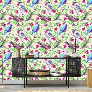 Papier Peint Beaux Oiseaux Colorés – Image 5