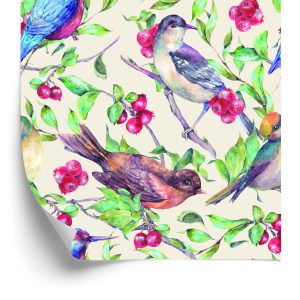 Papier Peint Beaux Oiseaux Colorés – Image 2