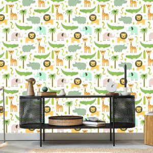 Papier Peint Animaux Sauvages Pour Les Enfants – Image 5
