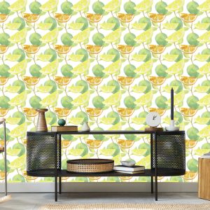 Papier Peint Fruit De Citron Et Orange Pour La Cuisine – Image 5