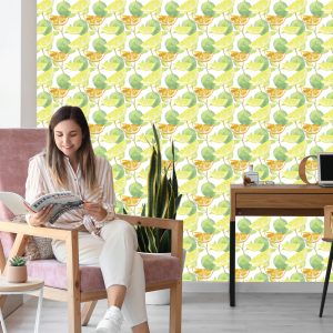 Papier Peint Fruit De Citron Et Orange Pour La Cuisine – Image 7
