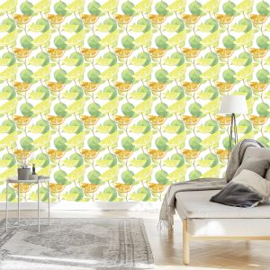 Papier Peint Fruit De Citron Et Orange Pour La Cuisine – Image 3
