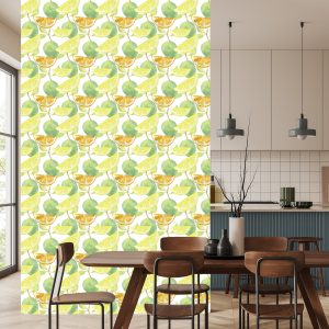 Papier Peint Fruit De Citron Et Orange Pour La Cuisine – Image 4
