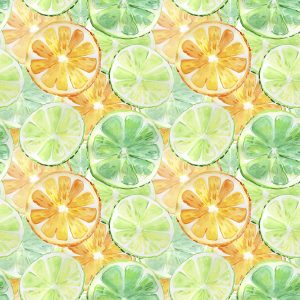 Papier Peint Oranges Limes Aux Fruits – Image 1