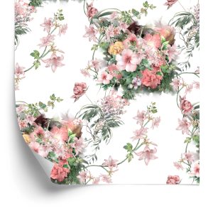 Papier Peint Beaux Bouquets De Fleurs – Image 2