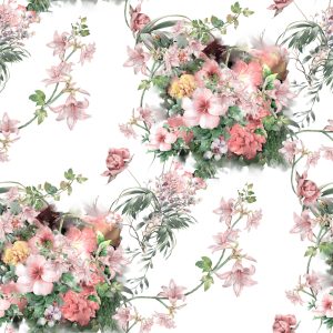 Papier Peint Beaux Bouquets De Fleurs – Image 1