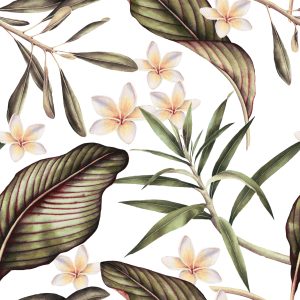 Papier Peint Fleurs Délicates – Image 1