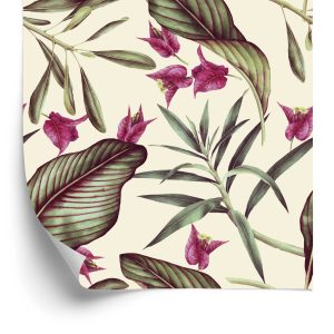 Papier Peint Belles Fleurs – Image 2