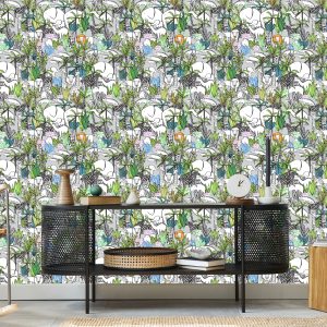 Papier Peint Pour Les Enfants - Animaux Sauvages De La Savane – Image 5