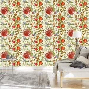 Papier Peint Beaux Oiseaux Colorés – Image 3