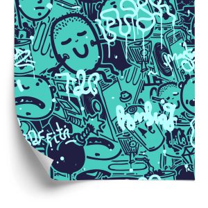 Papier Peint Dessins De Graffitis – Image 2